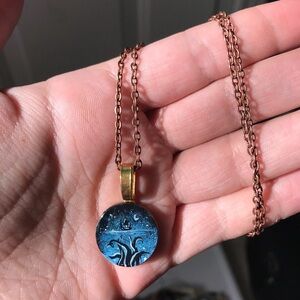 Kraken themed necklace